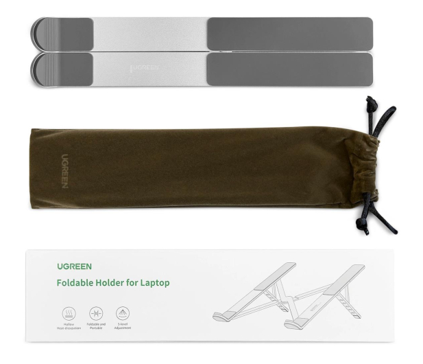 UGREEN Laptop stand Regulowana podstawka pod laptopa srebrny - 1245582 - zdjęcie 3